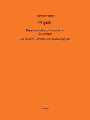 cover image of Physik III